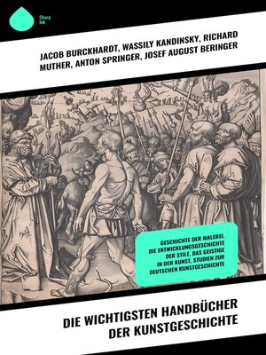cover image of Die wichtigsten Handbücher der Kunstgeschichte